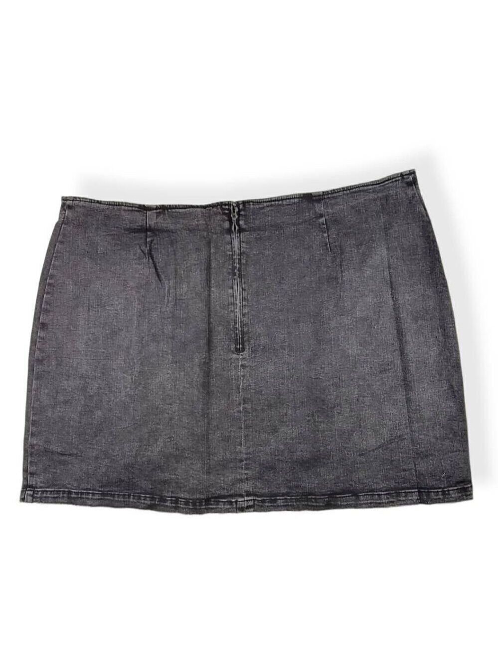 Wild Fable Black Stretch Denim Skirt 22W - Picture 2 of 3